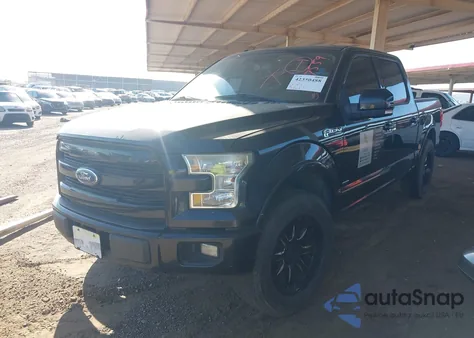 2016 Ford F-150 Lariat z USA, uszkodzony, nr VIN 1FTEW1CP5GKD97559